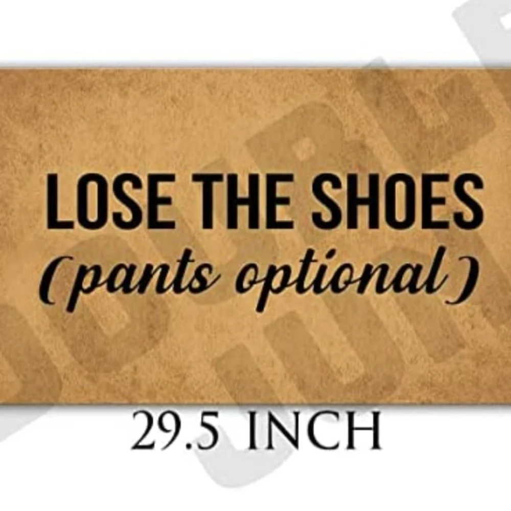 NEW Lose the Shoes Rug